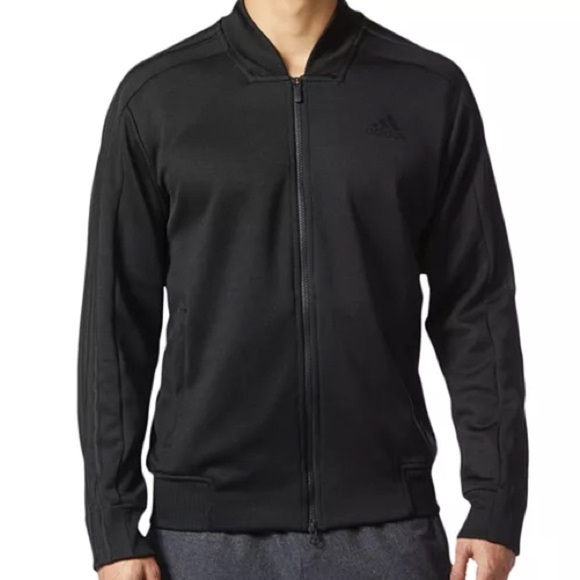 Adidas Men's Black Track Jacket - Picture 1 of 4
